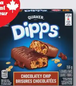 IGA QUAKER DIPPS GRANOLA BARS offer