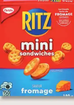 IGA CHRISTIE RITZ CRACKERS offer