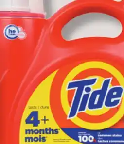 IGA TIDE LAUNDRY DETERGENT offer