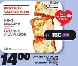 IGA VALEUR PLUS FROZEN MEAT LASAGNA offer