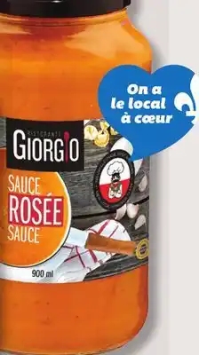 IGA GIORGIO RISTORANTE PASTA SAUCE offer