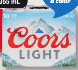 IGA COORS LIGHT BEER offer