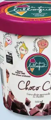 IGA LE GLACIER BILBOQUET ICE CREAM offer