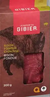 IGA GIBIER CHINESE FONDUE offer