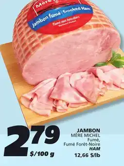 IGA MÈRE MICHEL HAM offer