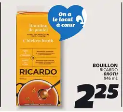 IGA RICARDO BROTH offer