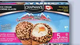 IGA CHAPMAN'S* ICE CREAM OR FROZEN TREATS offer