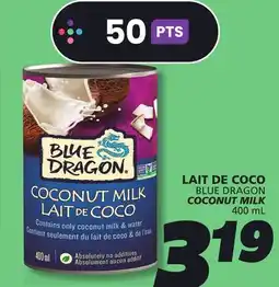 IGA BLUE DRAGON COCONUT MILK offer