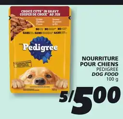 IGA PEDIGREE DOG FOOD offer