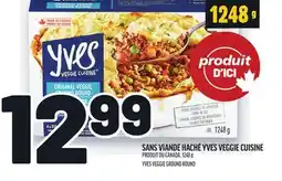 Metro SANS VIANDE HACHÉ YVES VEGGIE CUISINE | YVES VEGGIE GROUND ROUND offer