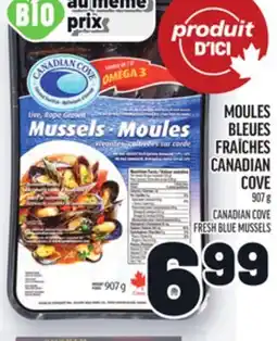 Metro MOULES BLEUES FRAÎCHES CANADIAN COVE | CANADIAN COVE FRESH BLUE MUSSELS offer