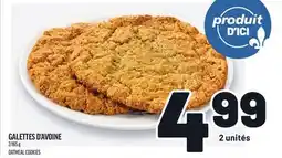 Metro GALETTES D'AVOINE | OATMEAL COOKIES offer