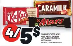 Metro FRIANDISES CHOCOLATÉES MARS, NESTLÉ, CADBURY | MARS, NESTLÉ, CADBURY CHOCOLATE TREATS offer