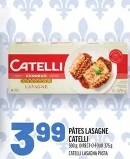 Metro PÂTES LASAGNE CATELLI | CATELLI LASAGNA PASTA offer