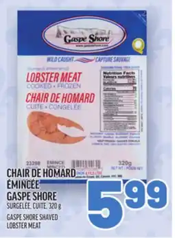 Metro CHAIR DE HOMARD ÉMINCÉE GASPE SHORE | GASPE SHORE SHAVED LOBSTER MEAT offer