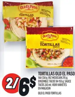 Metro TORTILLAS OLD EL PASO | OLD EL PASO TORTILLAS offer