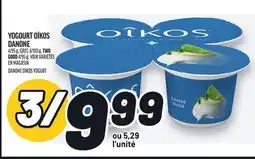 Metro YOGOURT OÎKOS DANONE | DANONE OÎKOS YOGURT offer