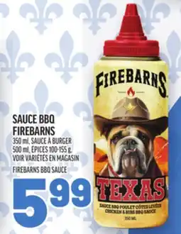 Metro SAUCE BBQ FIREBARNS | FIREBARNS BBQ SAUCE offer