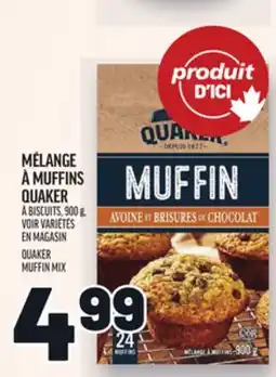 Metro MÉLANGE À MUFFINS QUAKER | QUAKER MUFFIN MIX offer