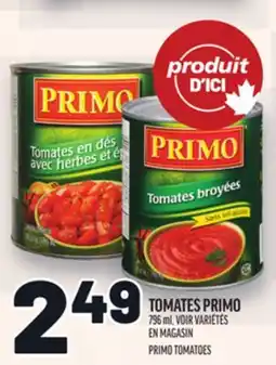 Metro TOMATES PRIMO | PRIMO TOMATOES offer