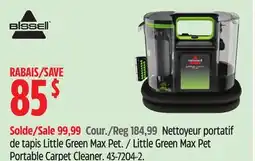 Canadian Tire Little Green Max Pet Portable Carpet Cleaner offer