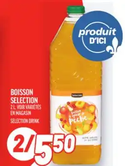 Metro BOISSON SELECTION | SELECTION DRINK offer