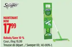 Canadian Tire Swiffer Sweeper Kit offer