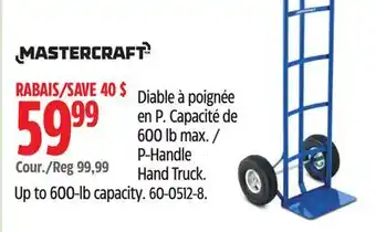 Canadian Tire P-Handle Hand Truck offer