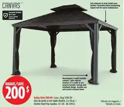 Canadian Tire Skyline Hard-Top Gazebo offer