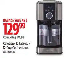 Canadian Tire Paderno 12-Cup Coffeemaker offer