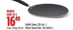 Canadian Tire T-fal 30cm Tawa Pan offer