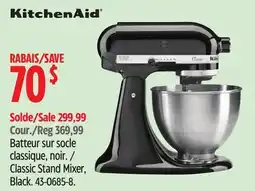 Canadian Tire KitchenAid Classic Stand Mixer Black offer