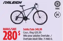 Canadian Tire Raleigh Overtake Adult Bike offer