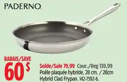 Canadian Tire Paderno 28cm Hybrid Clad Frypan offer