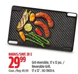 Canadian Tire Heritage Reversible Grill offer