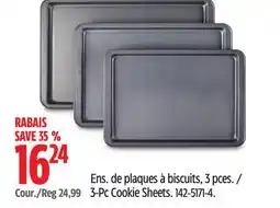 Canadian Tire Master Chef 3-Pc Cookie Sheets offer