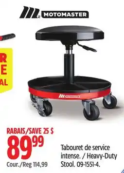 Canadian Tire MotoMaster Heavy-Duty Stool offer