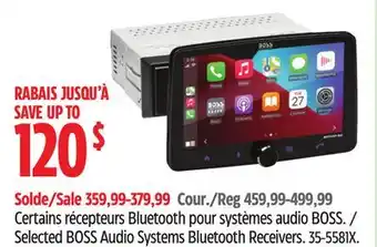 Canadian Tire Selected BOSS Audio Systems Bluetooth Receivers offer