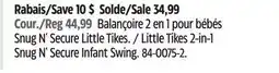 Canadian Tire Little Tikes 2-in-1 Snug N' Secure Infant Swing offer