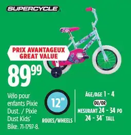 Canadian Tire Supercycle Pixie Dust Kids' Bike offer