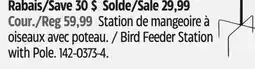 Canadian Tire Bird Feeder Station with Pole offer