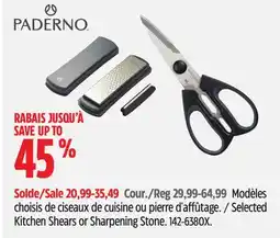 Canadian Tire PADERNO Selected Kitchen Shears or Sharpening Stone offer