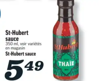 Marché Richelieu ST-HUBERT SAUCE | ST-HUBERT SAUCE offer