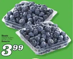 Marché Richelieu BLEUETS | BLUEBERRIES offer