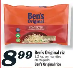 Marché Richelieu BEN'S ORIGINAL RIZ | BEN'S ORIGINAL RICE offer