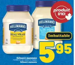 Marché Richelieu Hellmann's mayonnaise | Hellmann's mayonnaise offer