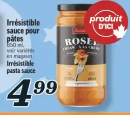 Marché Richelieu Irrésistible sauce pour pâtes | Irrésistible pasta sauce offer