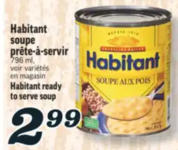 Marché Richelieu Habitant soupe prête-à-servir | Habitant ready to serve soup offer