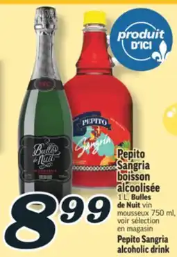 Marché Richelieu PEPITO SANGRIA BOISSON ALCOOLISÉE | PEPITO SANGRIA ALCOHOLIC DRINK offer