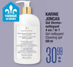 Jean Coutu KARINE JONCAS Gel Dermo- nettoyant 4 in 1 Cleaning gel offer